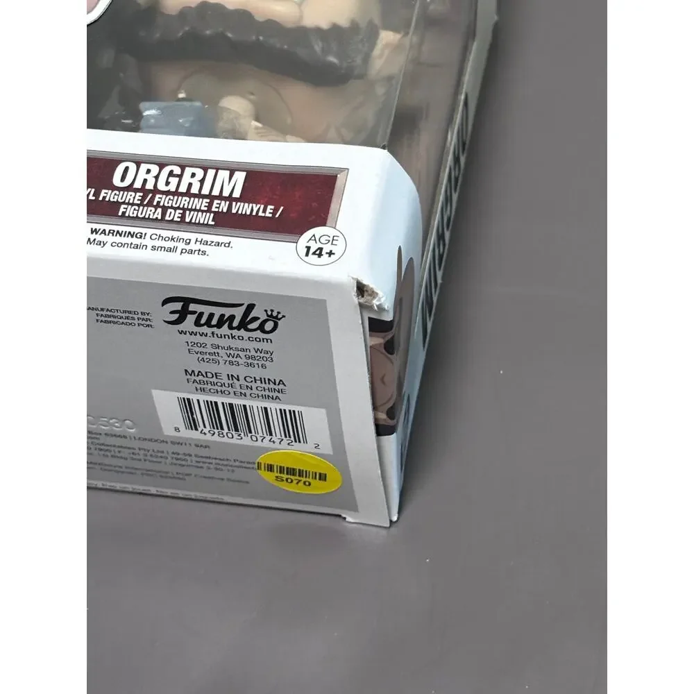 Funko Pop! Orgrim 288 Warcraft Classic Video Game Vinyl Figure Toy Merch WoW